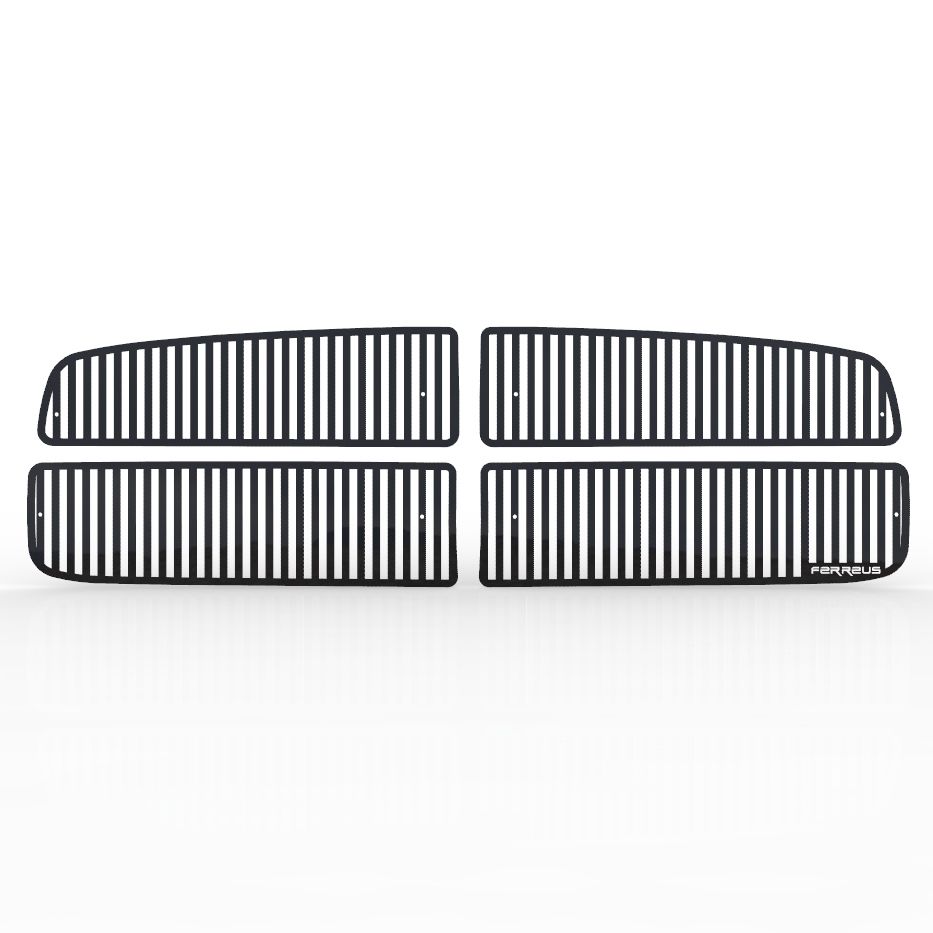Custom Vertical Bar Grille Insert 02-05 Ram 1500, 03-05 Ram HD Custom Vertical Bar Grille Insert 02-05 Ram 1500, 03-05 Ram HD